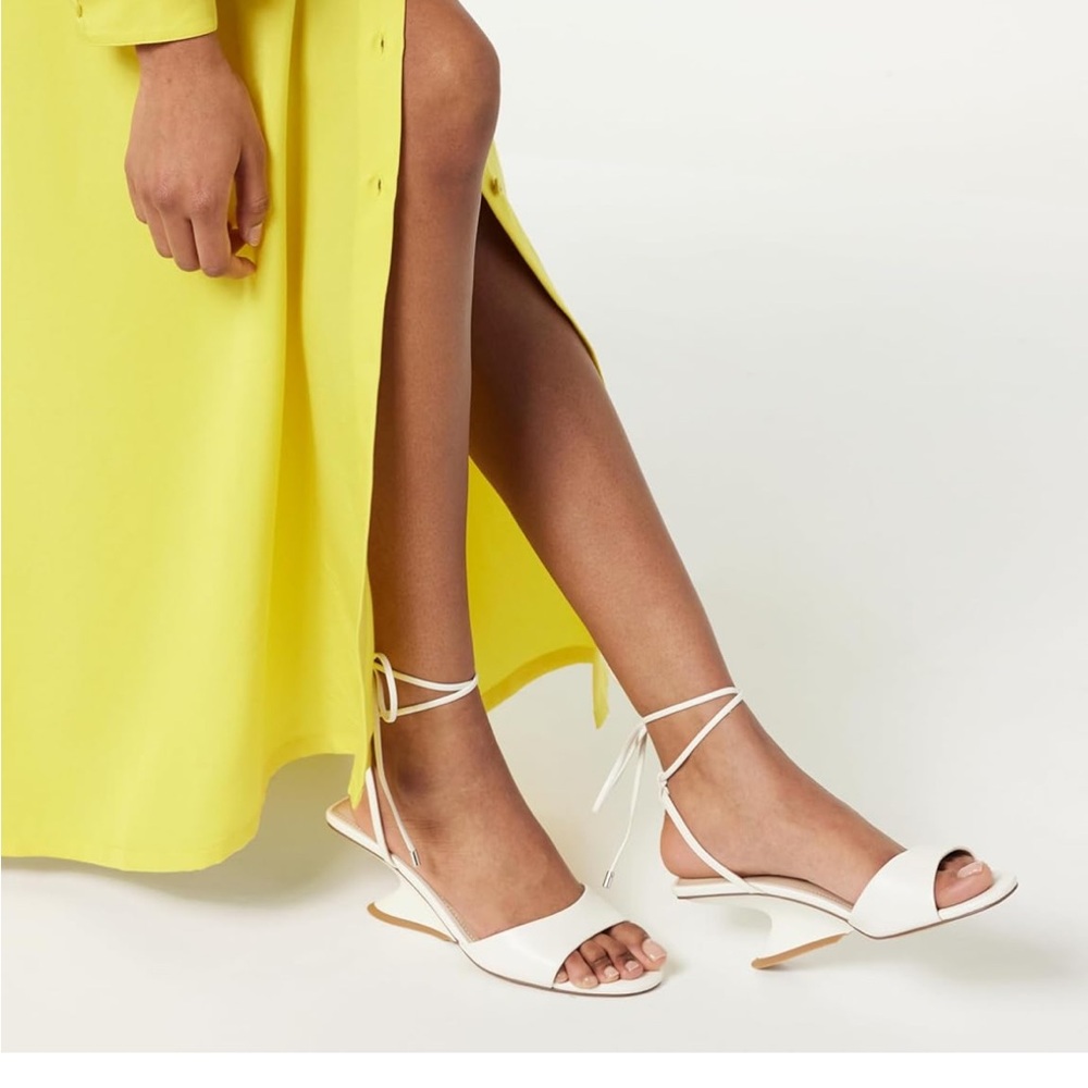 The Drop Women's Phoenix Lace Up Sculpted Heeled Sandal